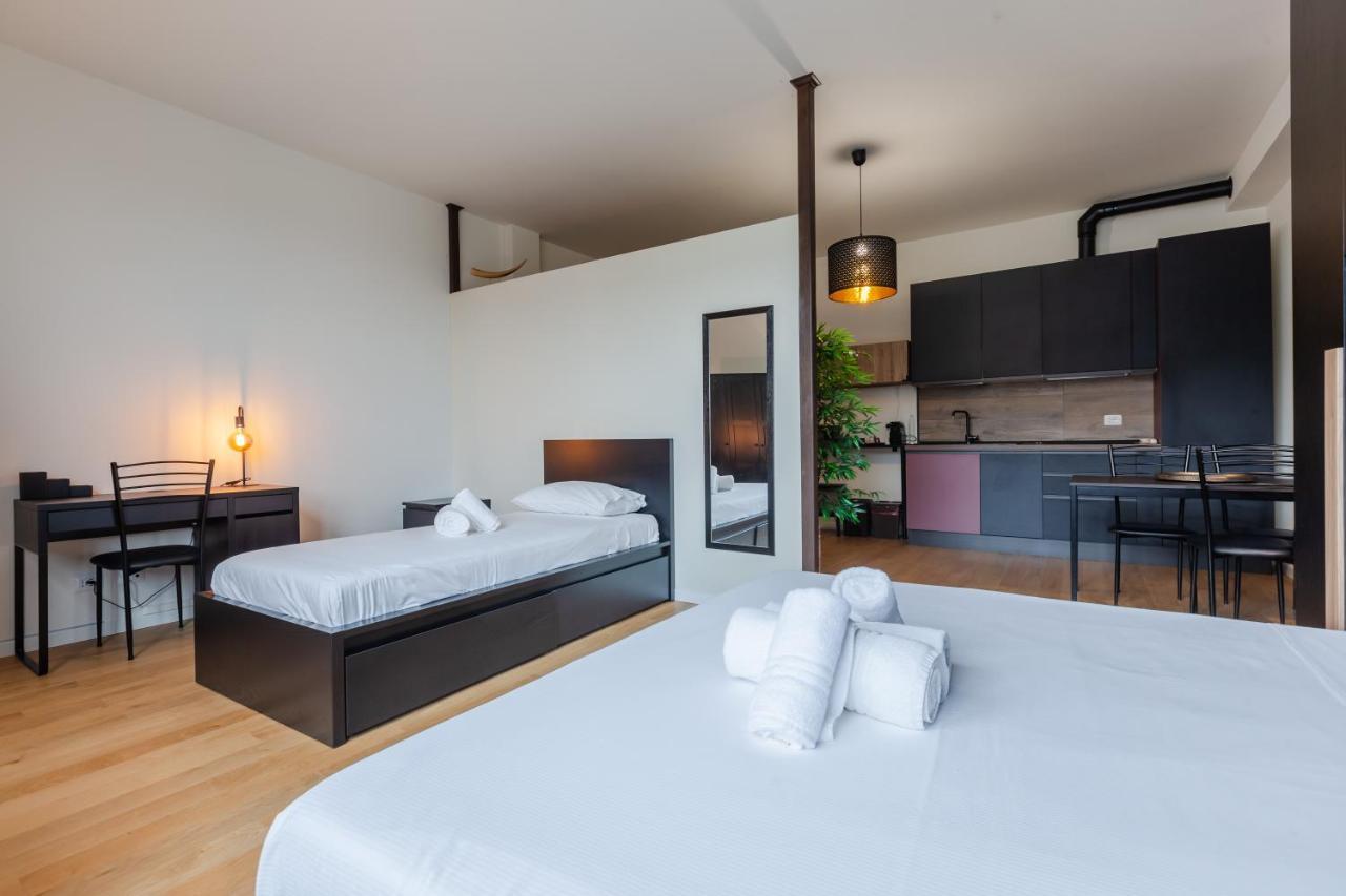 Stylish & Modern Studio Milano Apartment Luaran gambar